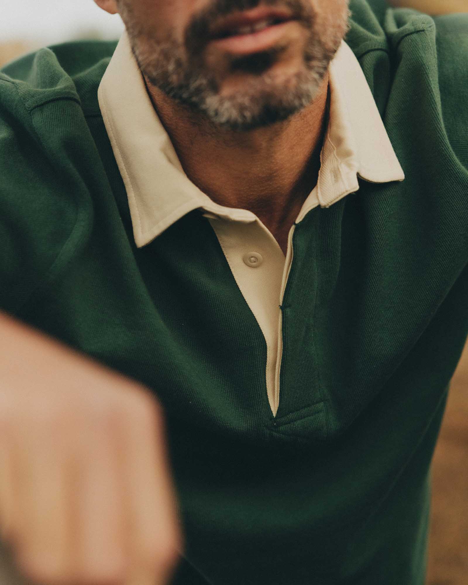 Taylor Stitch - The Rugby Shirt in Ivy