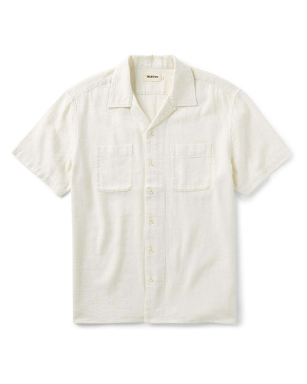 Taylor Stitch - The Conrad Shirt in Vintage White Linen