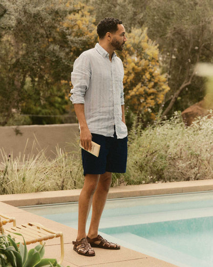 Taylor Stitch - The Après Short in Garment Washed Pincord