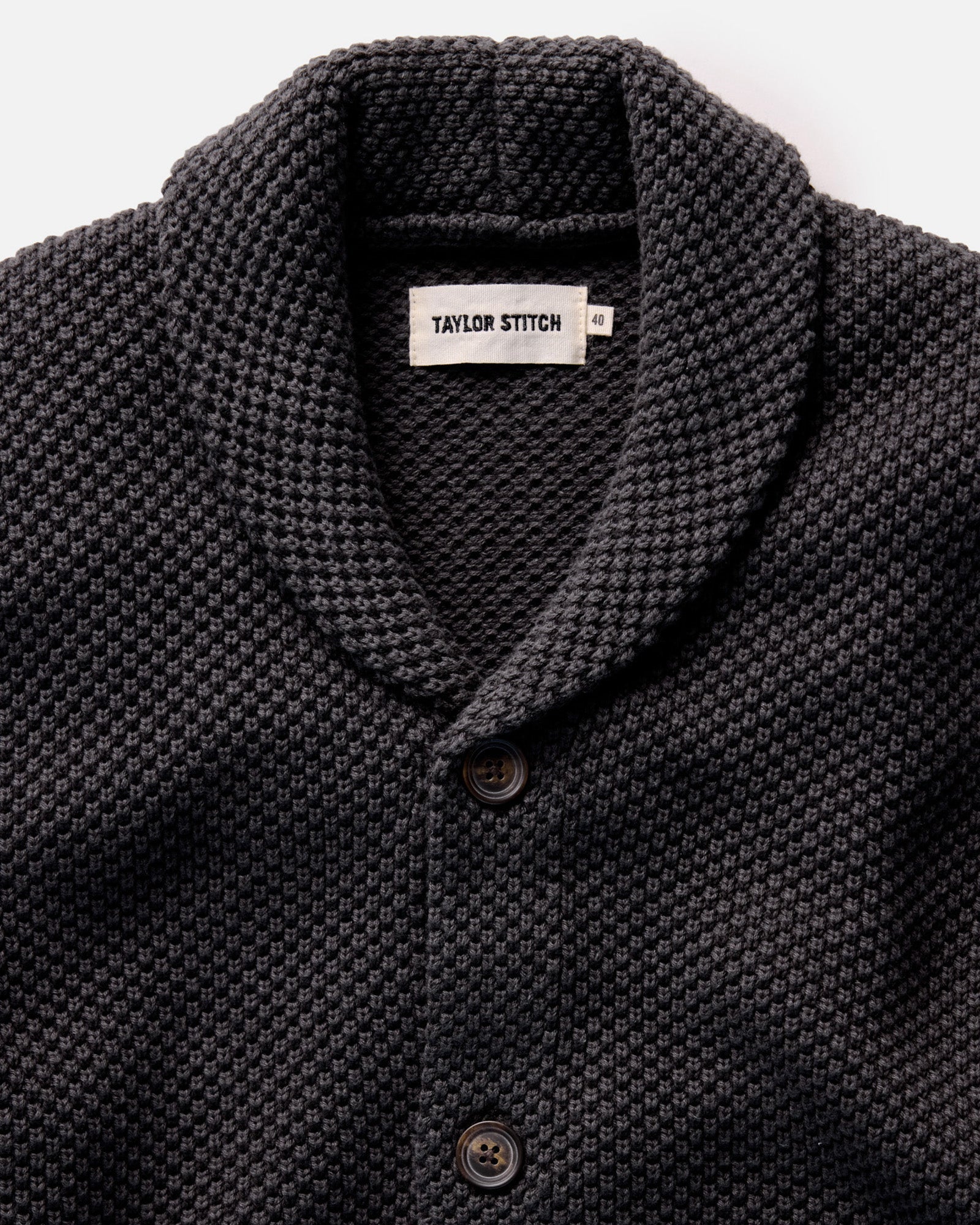 Taylor Stitch - The Crawford Sweater in Charcoal
