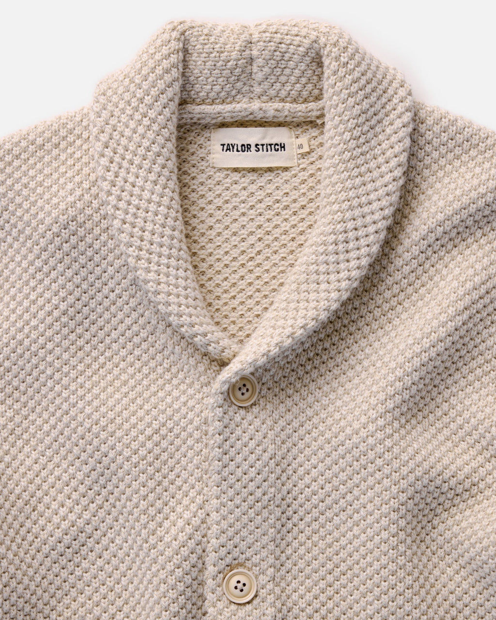 Taylor Stitch - The Crawford Sweater in Marled Natural