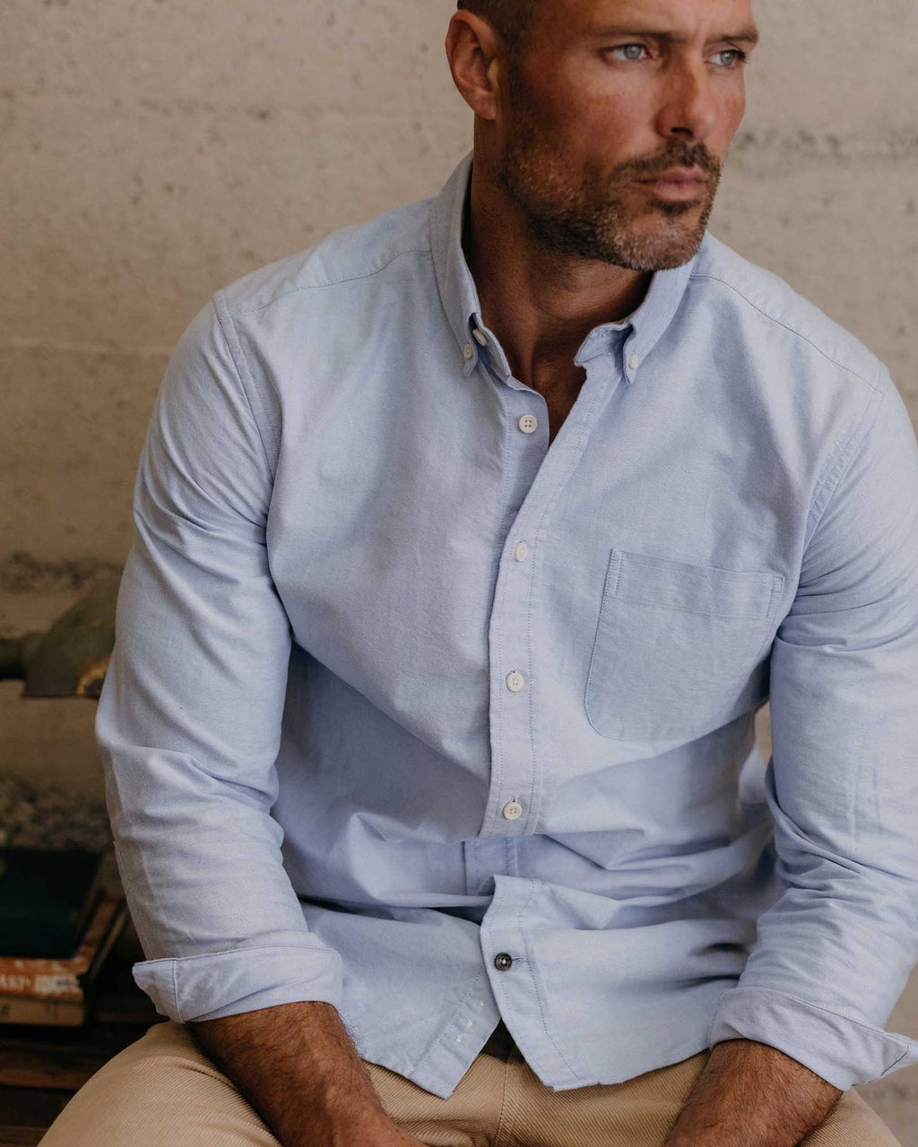 Taylor Stitch - The Jack in Blue Everyday Oxford