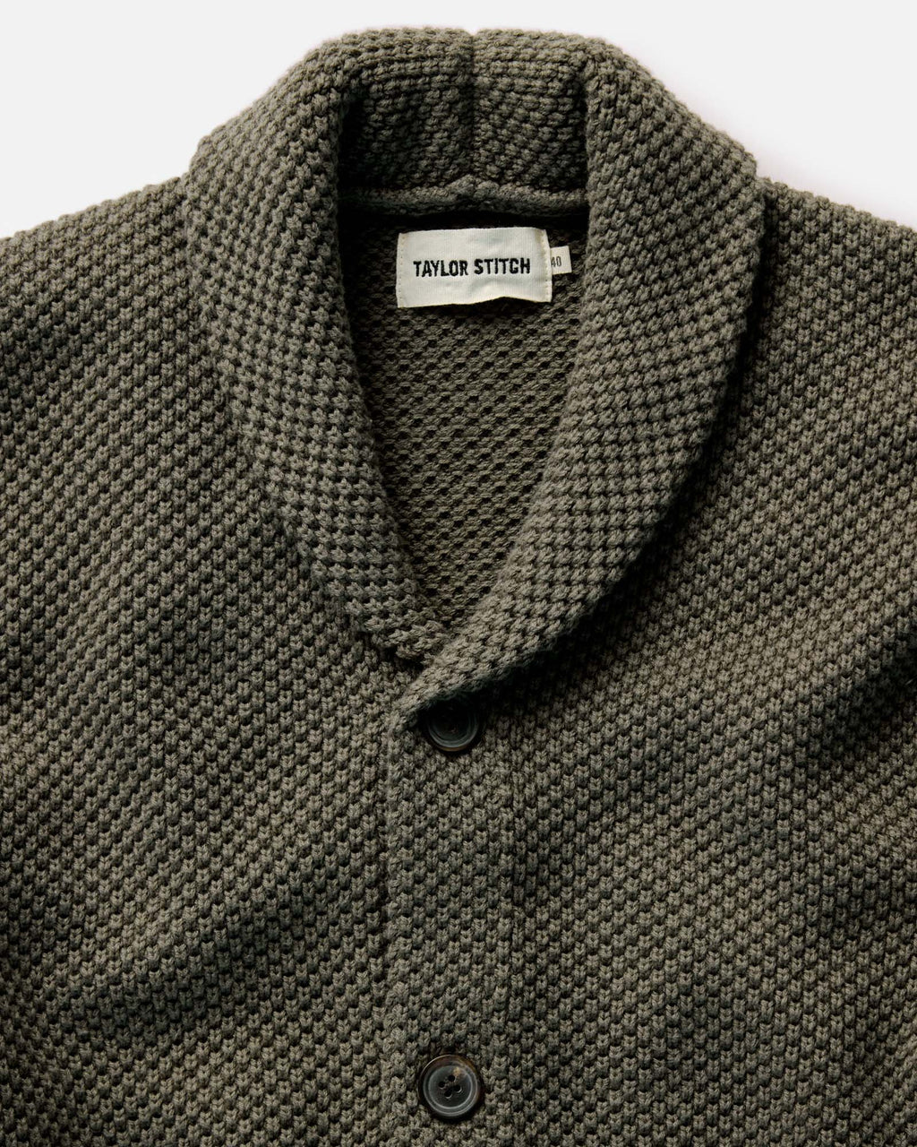 Taylor Stitch - The Crawford Sweater in Fatigue Olive