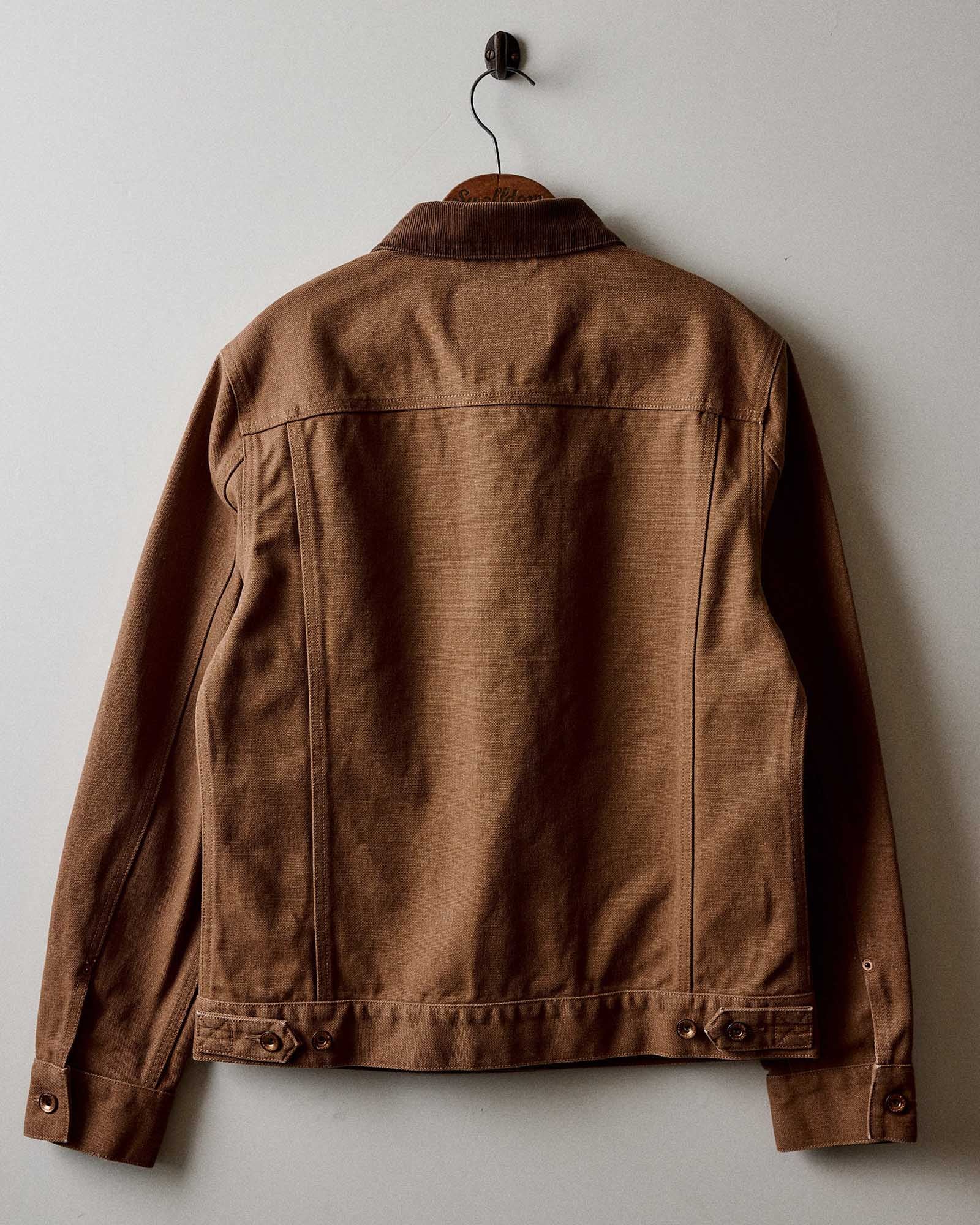 Taylor Stitch - The Ryder Jacket in Tobacco Chipped Canvas