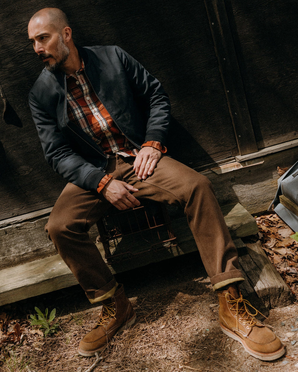 Taylor Stitch - The Camp Pant in Aged Penny Chipped Canvas