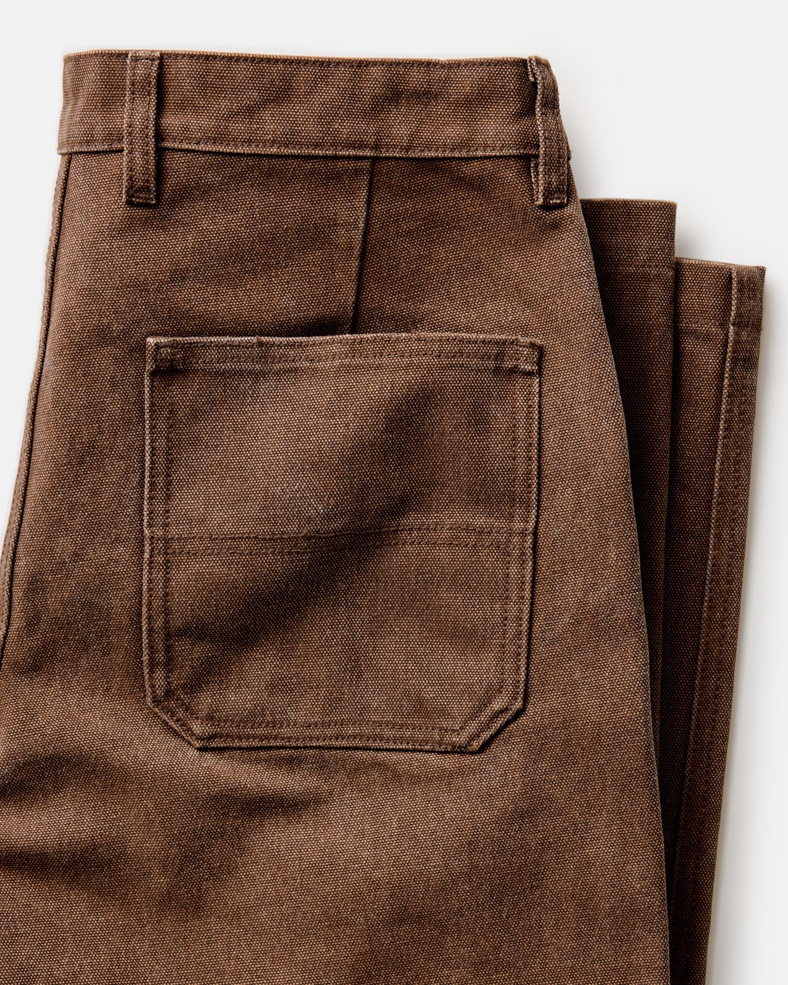 Taylor Stitch - The Camp Pant in Aged Penny Chipped Canvas