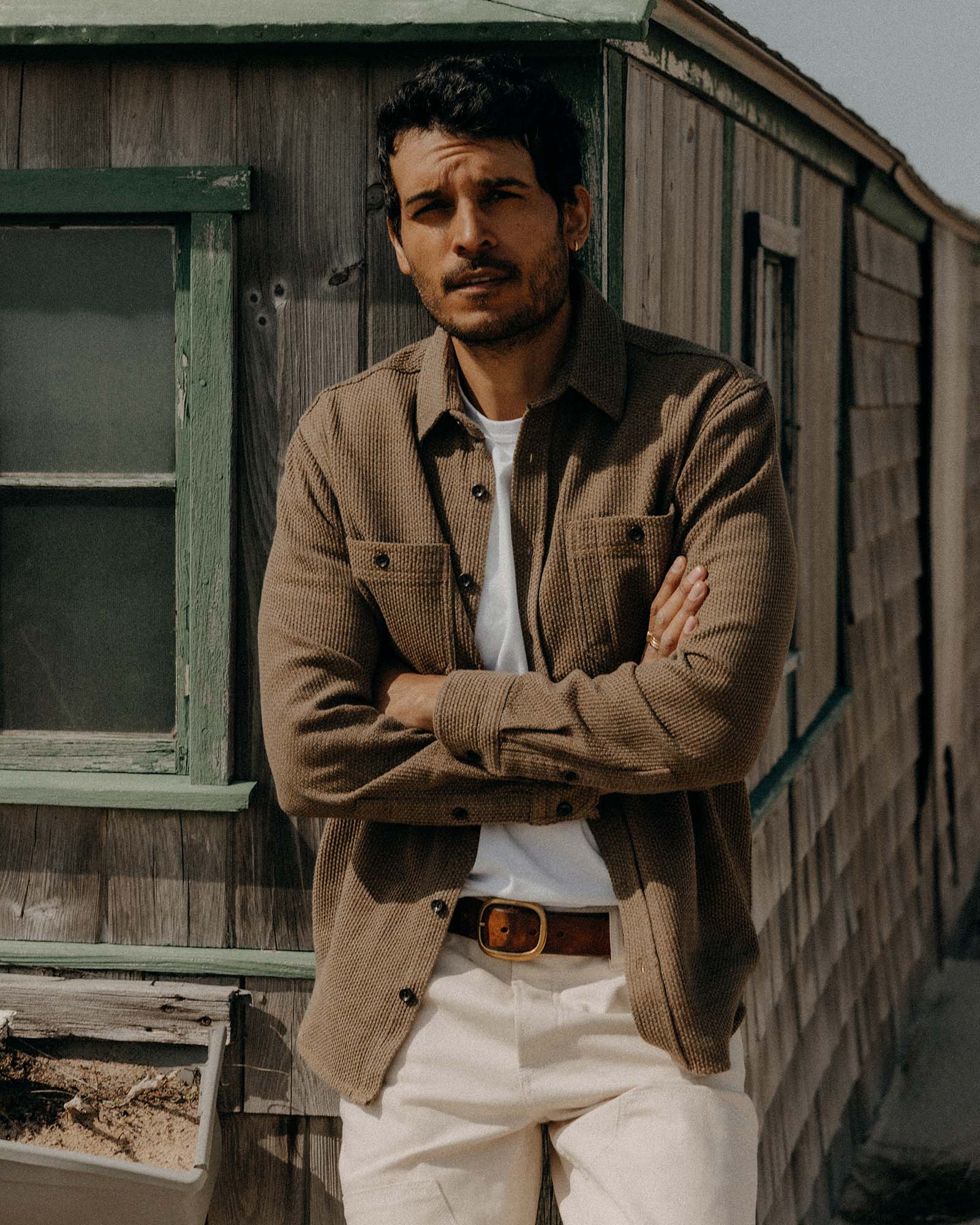 Taylor Stitch - The Utility Shirt in Cypress Sashiko