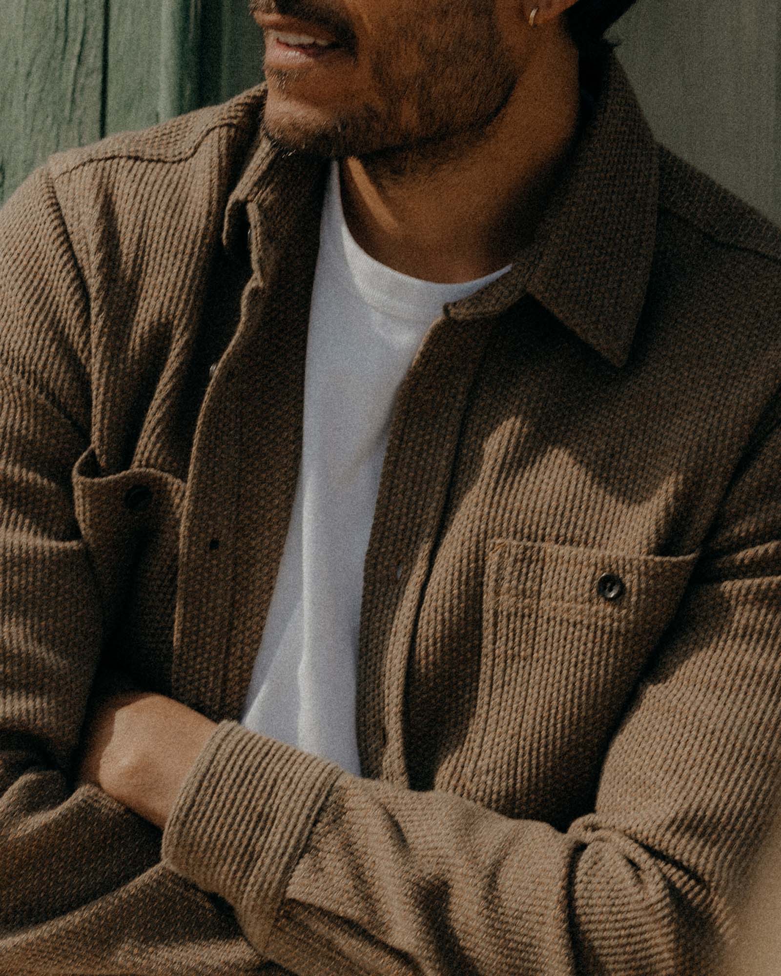 Taylor Stitch - The Utility Shirt in Cypress Sashiko