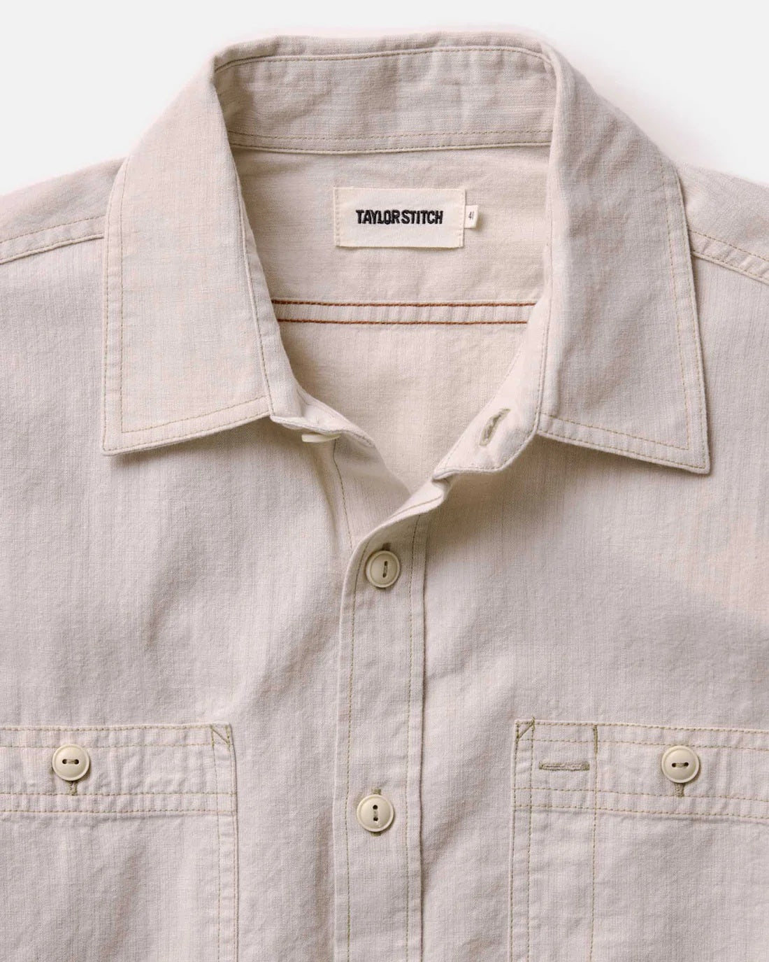 Taylor Stitch - The Foundry Shirt in Natural Chambray