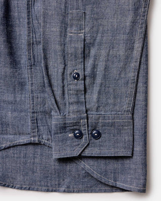 Taylor Stitch - The Foundry Shirt in Rinsed Indigo Chambray