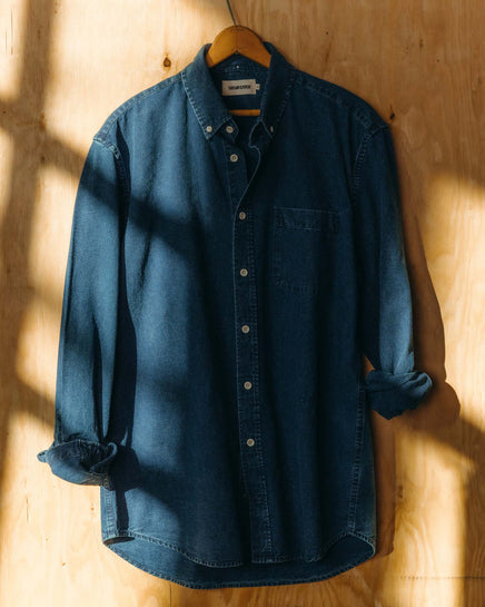 Taylor Stitch - The Jack in Rinsed Indigo Oxford