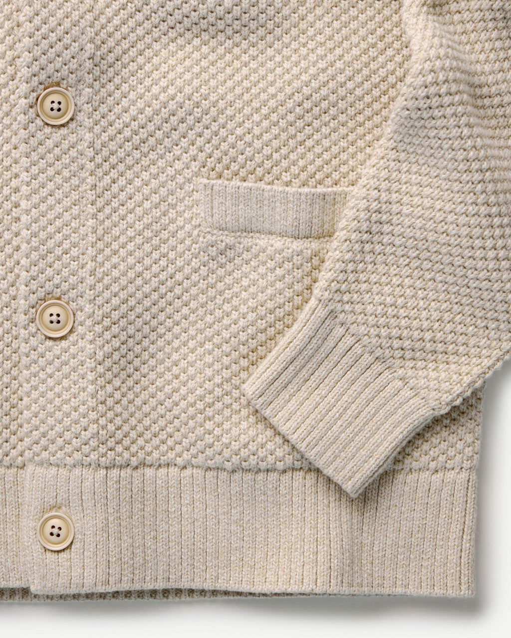 Taylor Stitch - The Crawford Sweater in Marled Natural