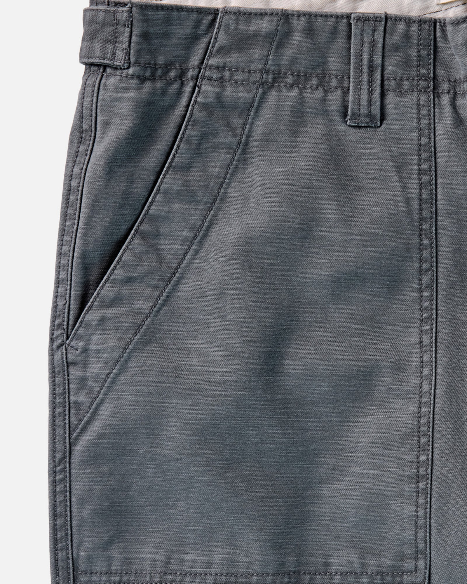 Taylor Stitch - The Surplus Pant in Faded Black Reverse Sateen