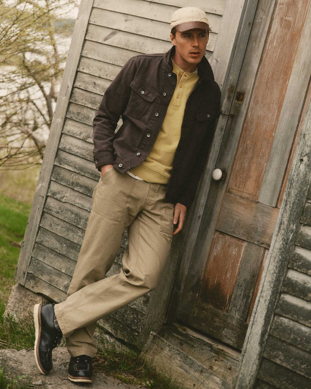 Taylor Stitch - The Breakwater Pant in Field Khaki Ripstop