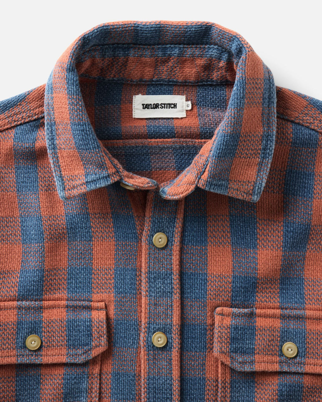 Taylor Stitch - The Division Shirt in Sunset Check