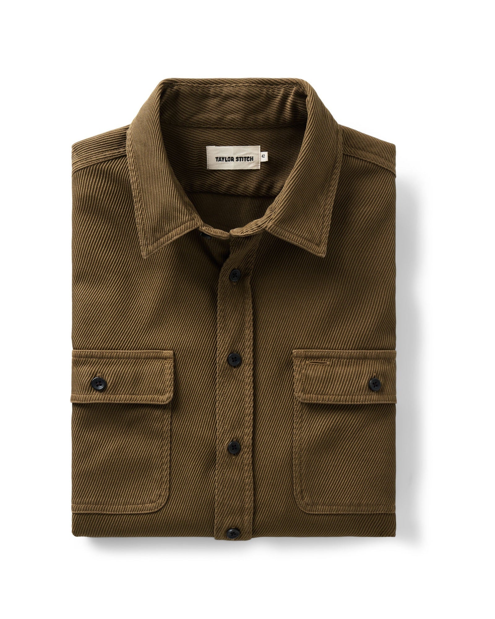 Taylor Stitch - The Ledge Shirt in Bay Leaf Twill