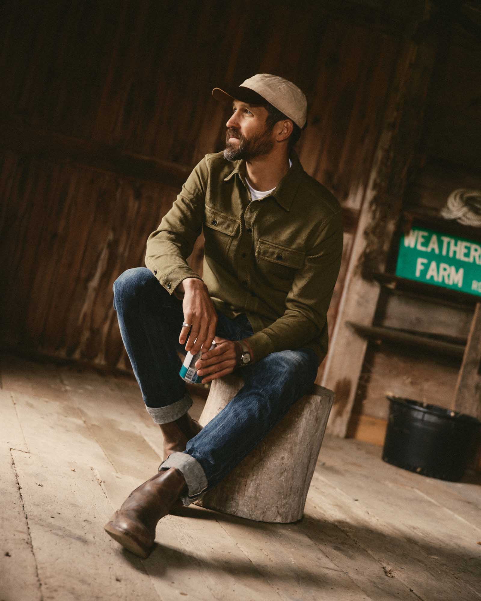 Taylor Stitch - The Ledge Shirt in Bay Leaf Twill