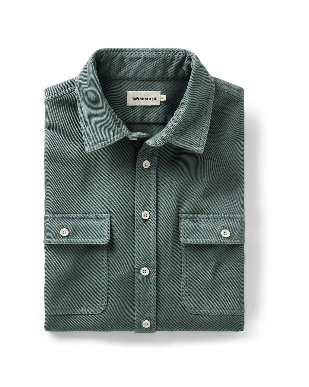 Taylor Stitch - The Ledge Shirt in Deep Sea Twill