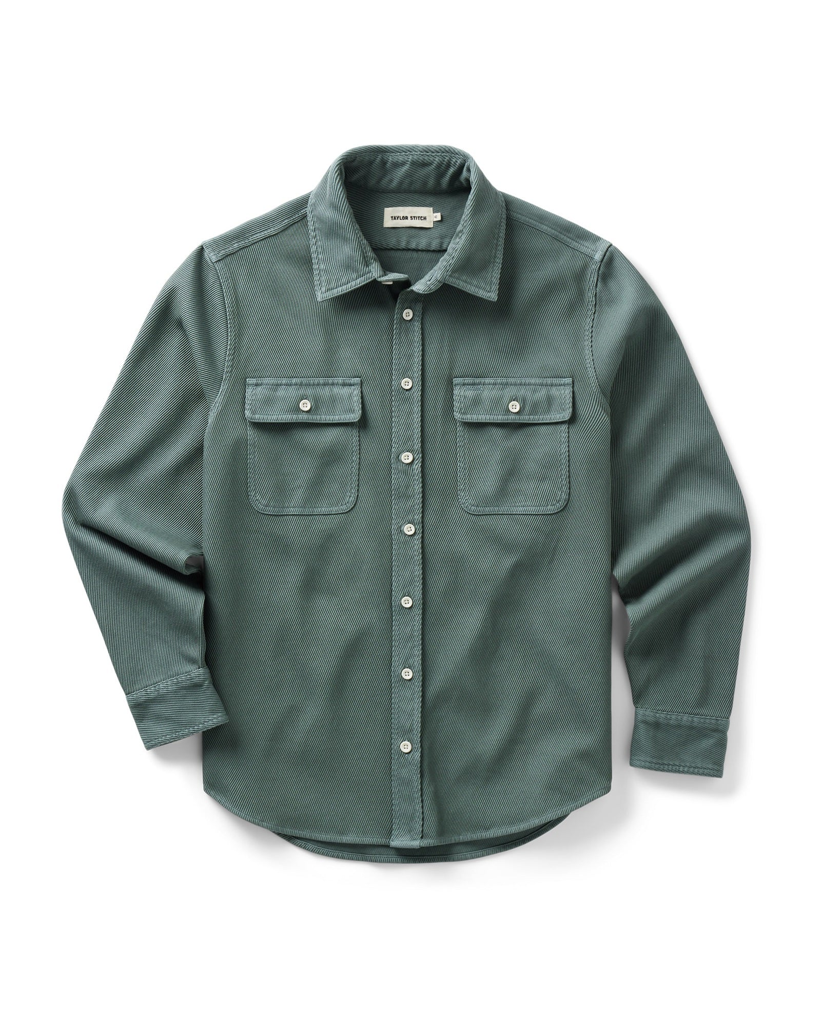 Taylor Stitch - The Ledge Shirt in Deep Sea Twill