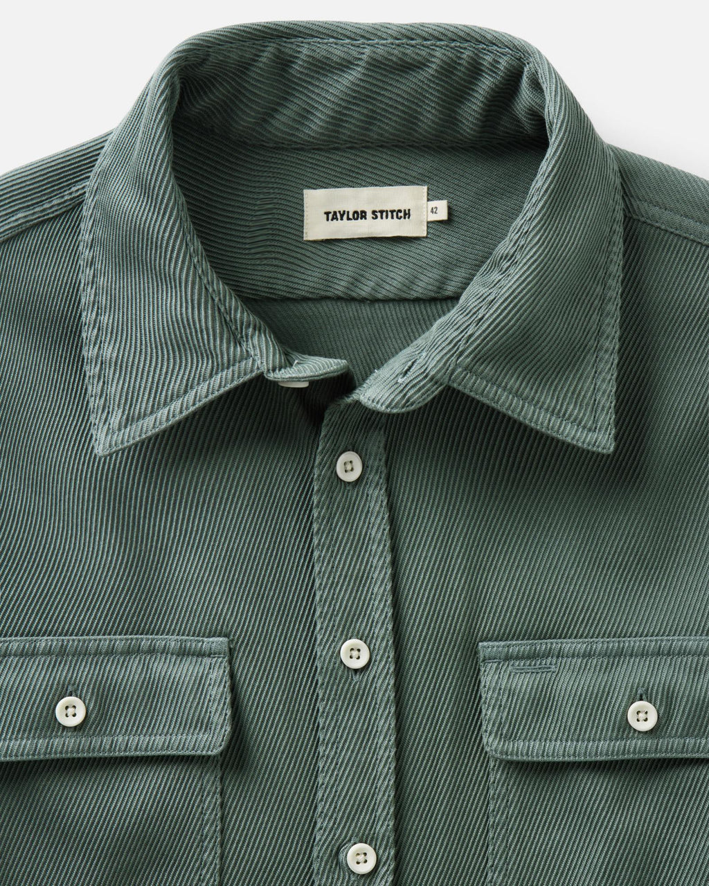 Taylor Stitch - The Ledge Shirt in Deep Sea Twill