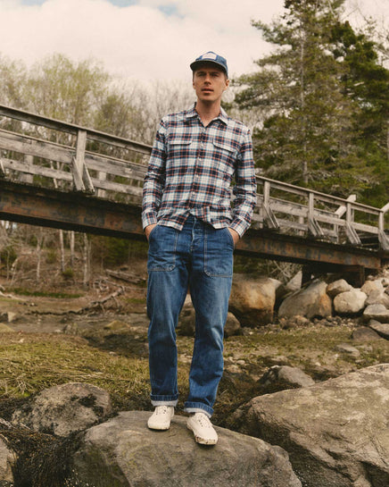 Taylor Stitch - The Mariner Jean in Drift Wash Organic Selvedge
