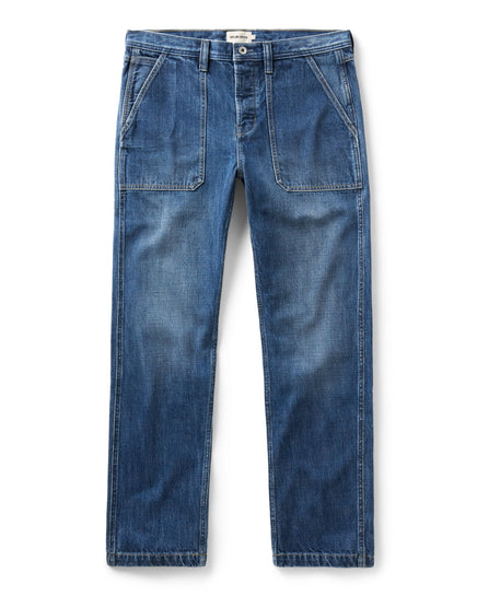 Taylor Stitch - The Mariner Jean in Drift Wash Organic Selvedge