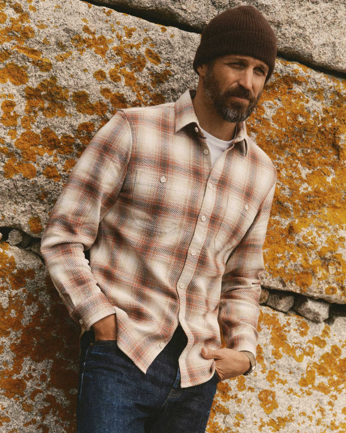 Taylor Stitch - The Utility Shirt in Seaside Check Sashiko