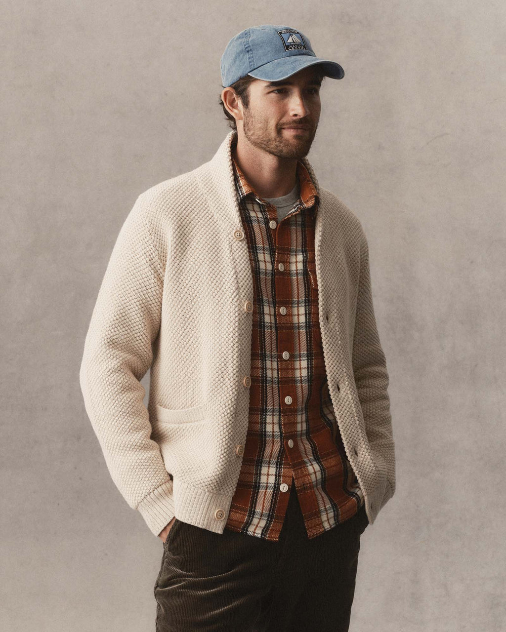 Taylor Stitch - The Crawford Sweater in Marled Natural