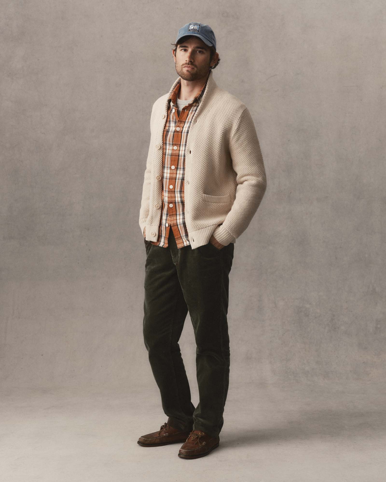 Taylor Stitch - The Crawford Sweater in Marled Natural