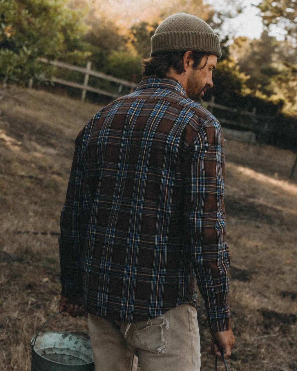 Taylor Stitch - The Craftsman Shirt in Brick Plaid