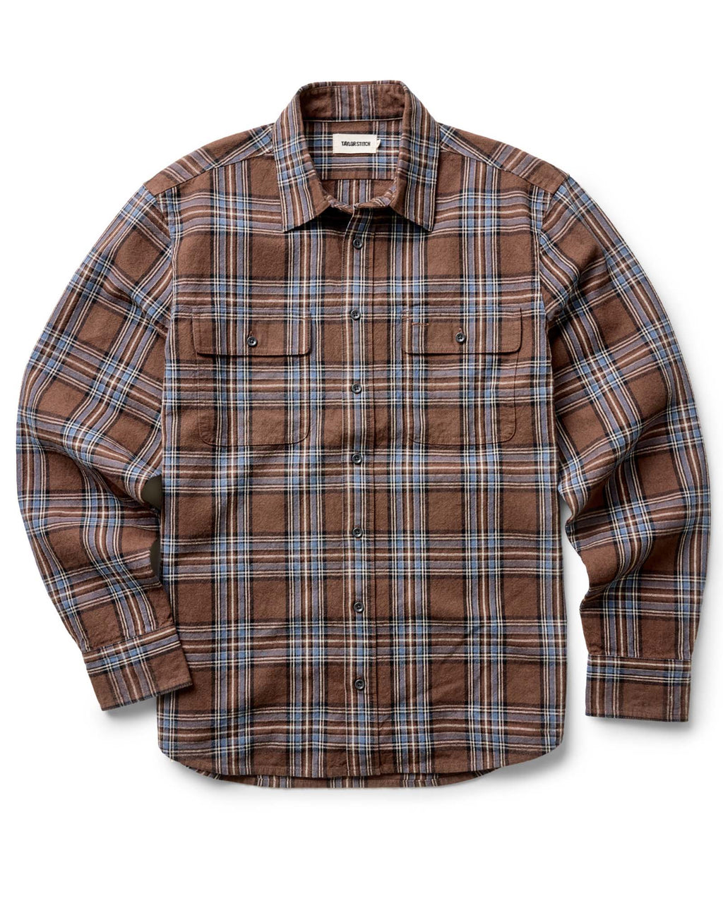 Taylor Stitch - The Craftsman Shirt in Brick Plaid