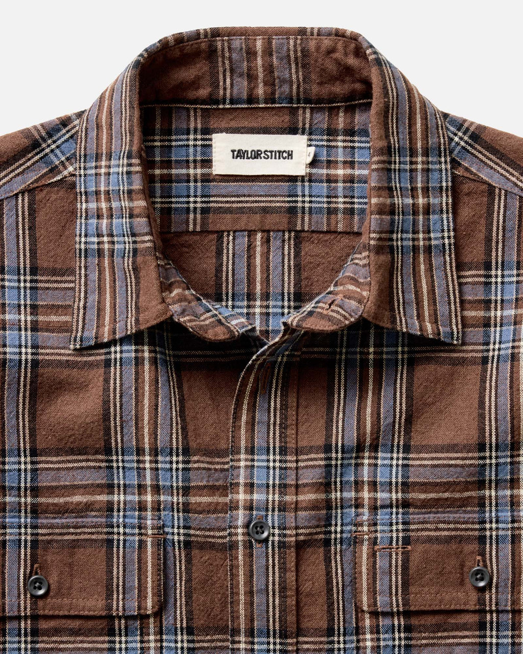 Taylor Stitch - The Craftsman Shirt in Brick Plaid