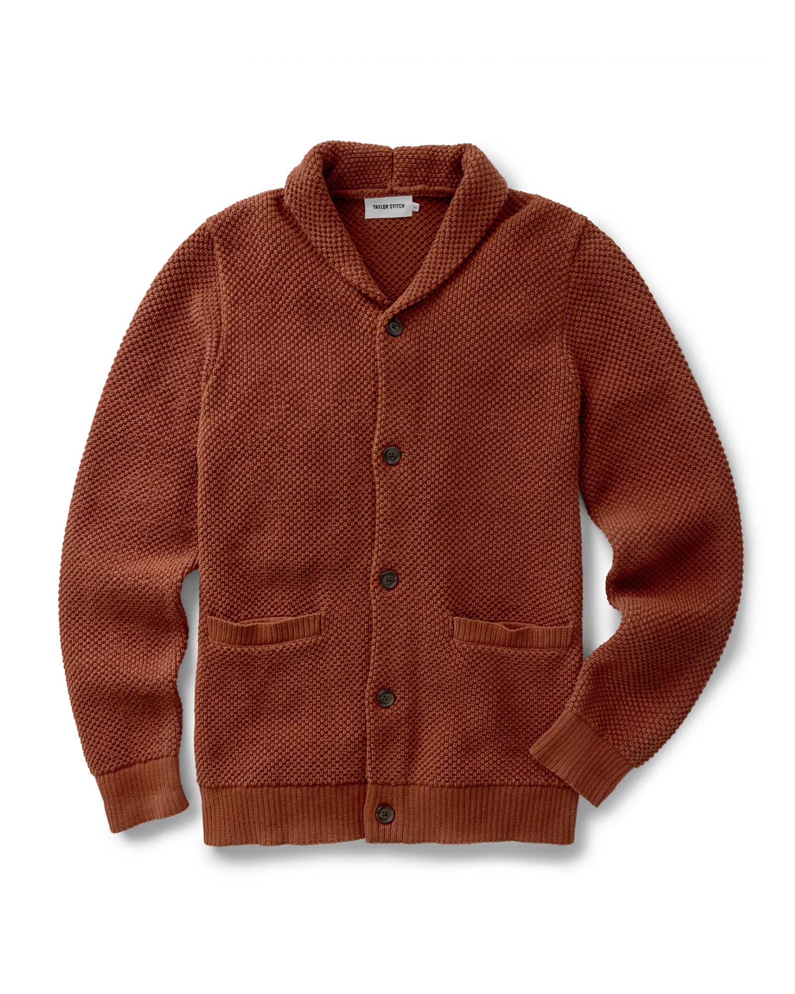 Taylor Stitch - The Crawford Sweater in Rust