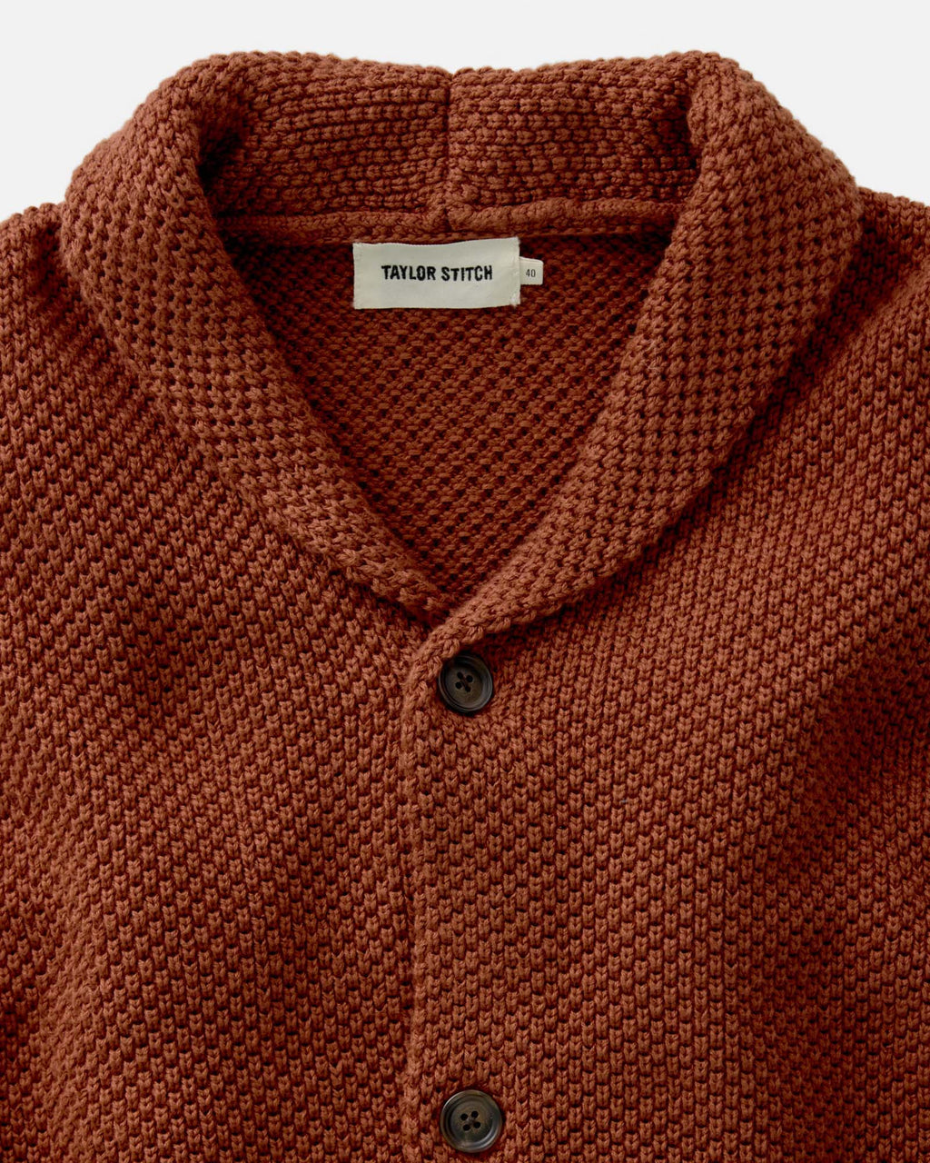 Taylor Stitch - The Crawford Sweater in Rust
