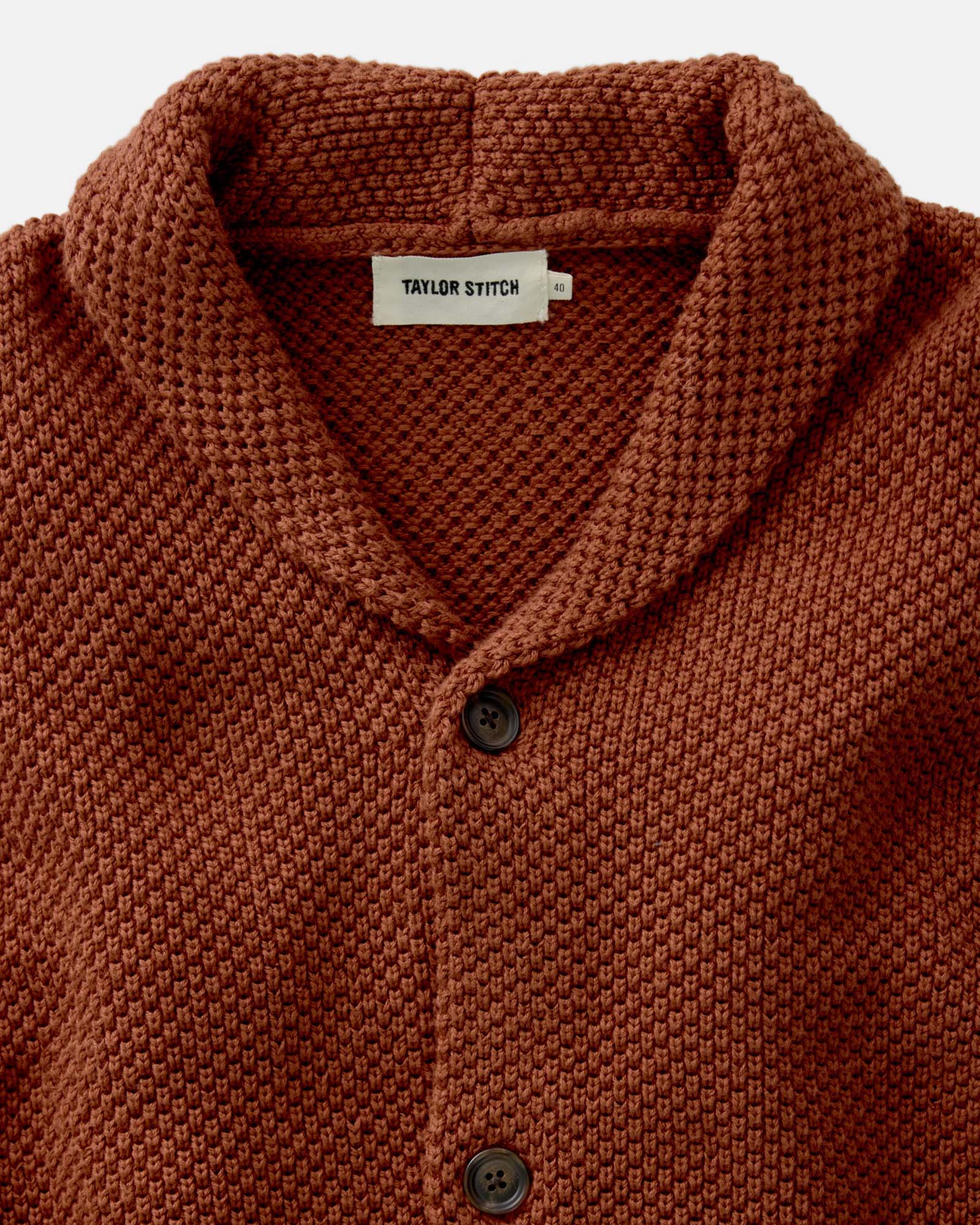Taylor Stitch - The Crawford Sweater in Rust