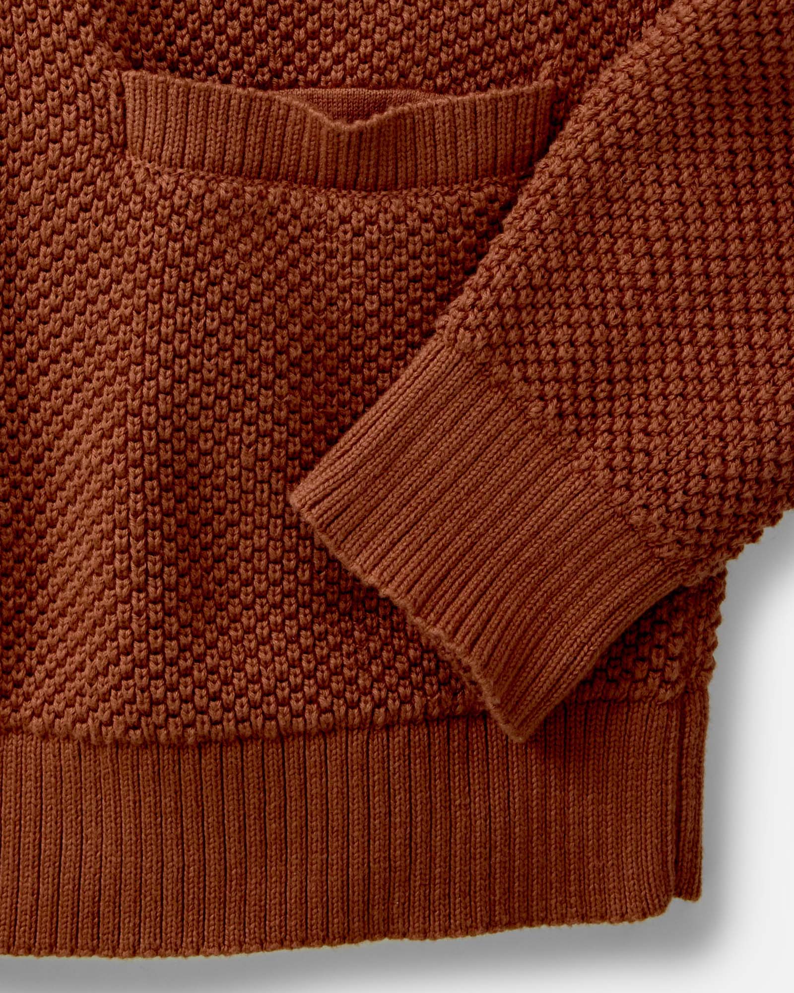 Taylor Stitch - The Crawford Sweater in Rust