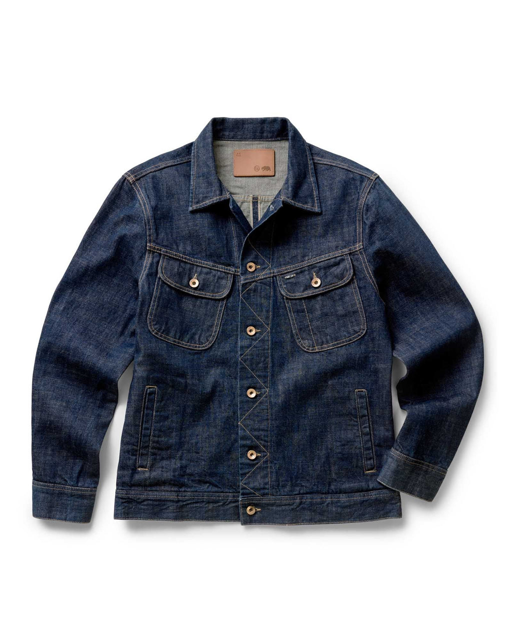Taylor Stitch - Long Haul Jacket in Rinsed Organic Selvedge