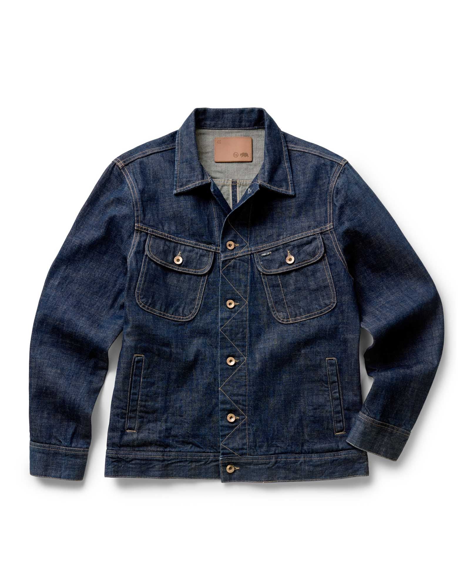 Taylor Stitch - Long Haul Jacket in Rinsed Organic Selvedge