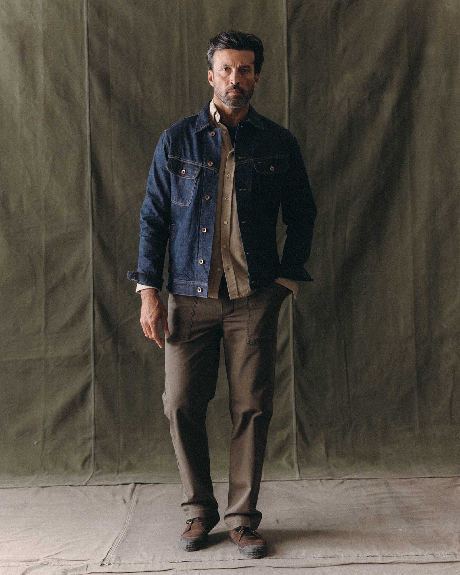 Taylor Stitch - Long Haul Jacket in Rinsed Organic Selvedge
