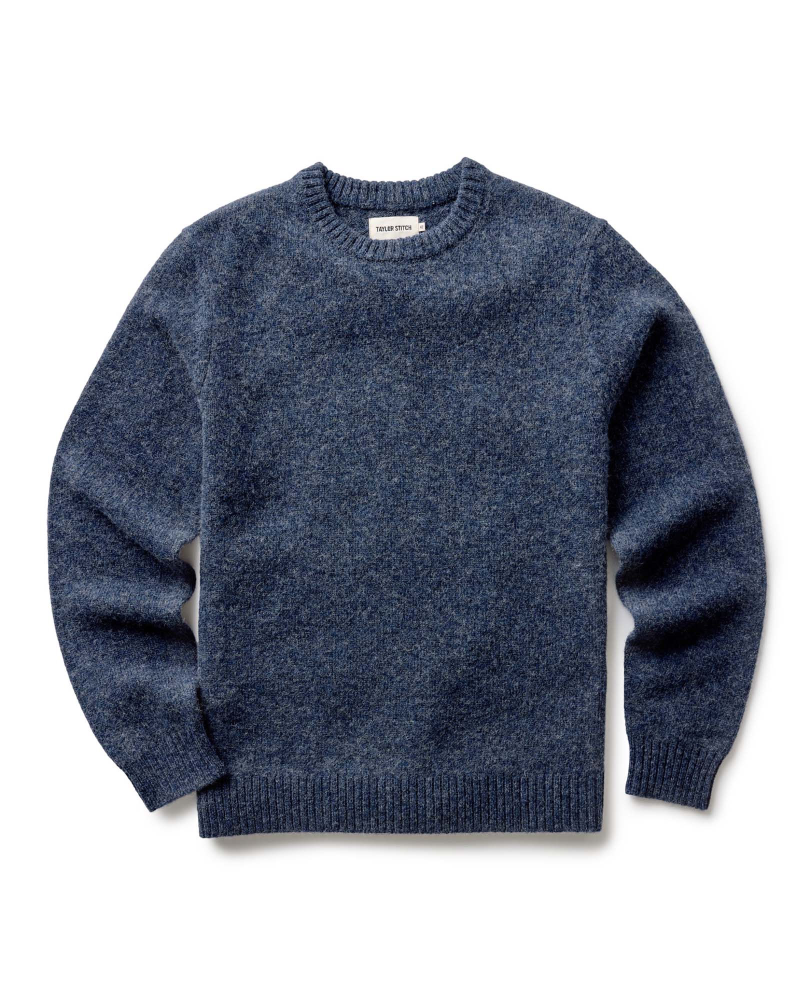Taylor Stitch - The Eastmoor Sweater in Heather Night Wool