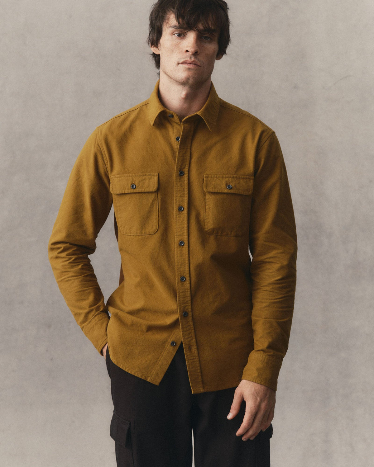 Taylor Stitch - The Yosemite Shirt in Saffron