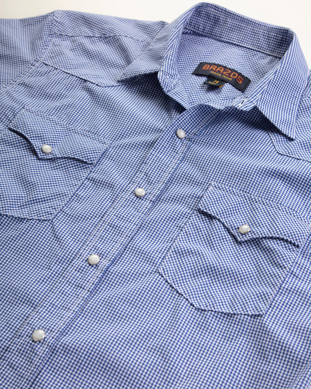 Brazos Fine Shirts - Pasadena Short Sleeve Micro Check