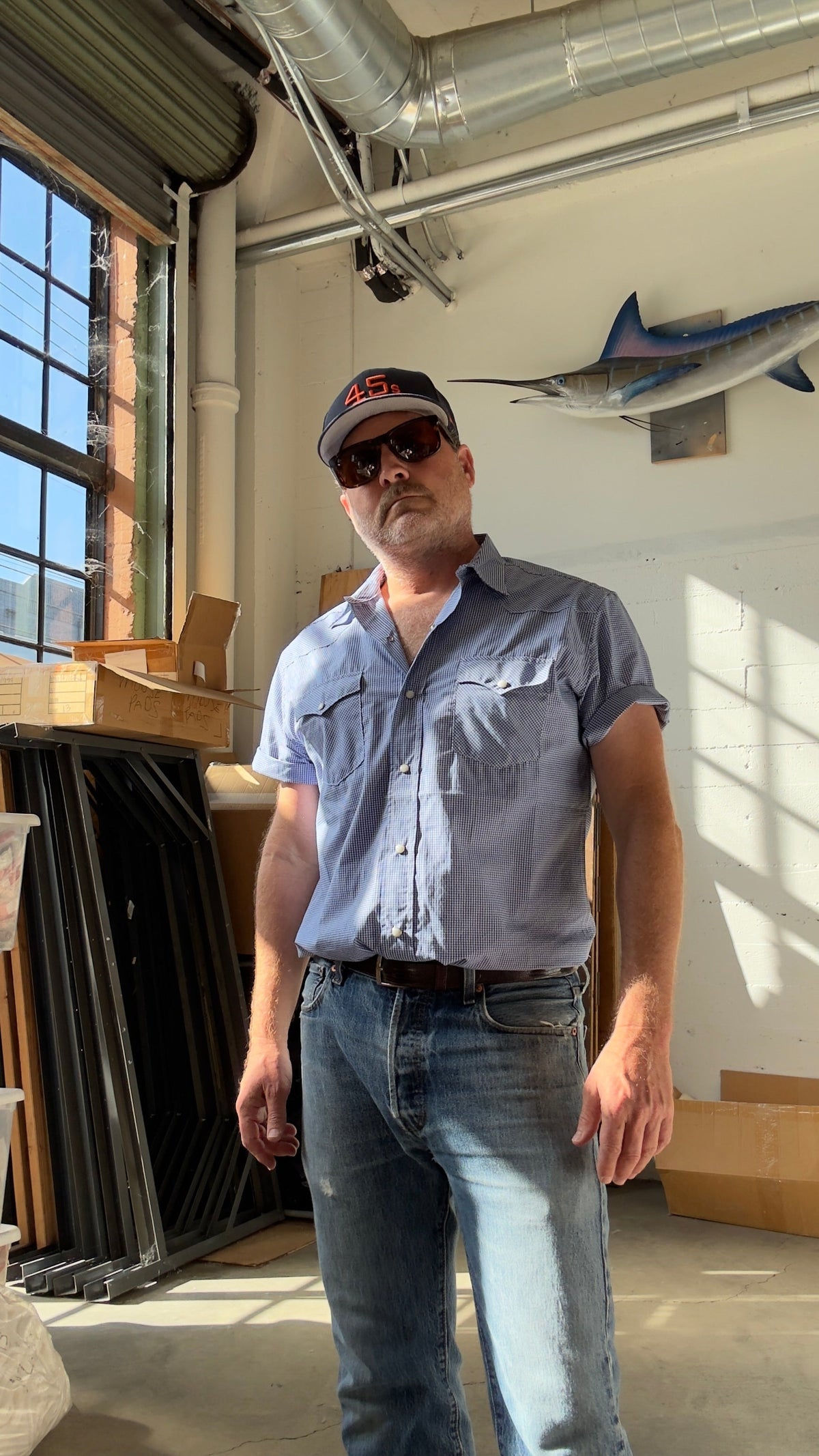 Brazos Fine Shirts - Pasadena Short Sleeve Micro Check