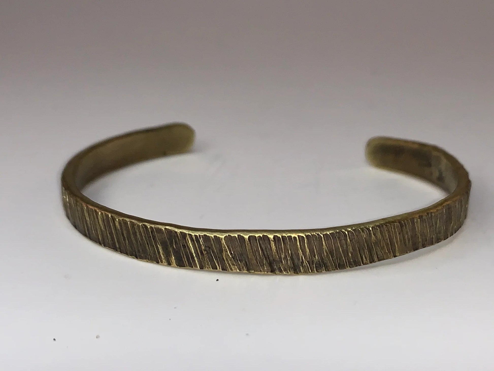 Billy Made For Friends - Ruff Cut Antique Brass Cuff