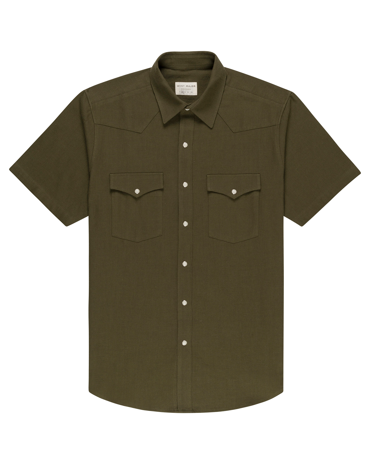 West Major - Slub Cotton Olive Drab